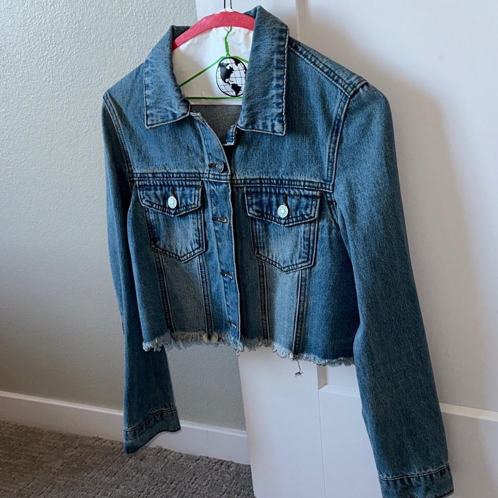 Fringe Denim Jacket